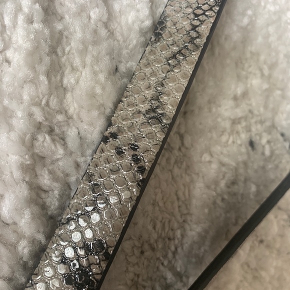 EXPRESS SILVER AND SNAKE BELT - Picture 5 of 5
